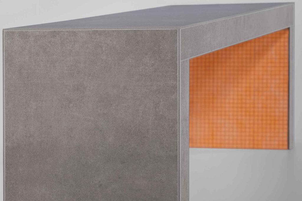 Schluter FINEC-TS edge tile trim finish once installed
