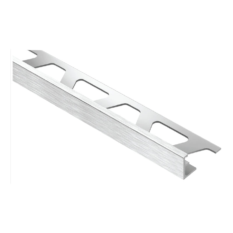 Schlüter Trendline JOLLY-ACGB Edge Tile Trim - Brushed Chrome, Anodised Aluminium