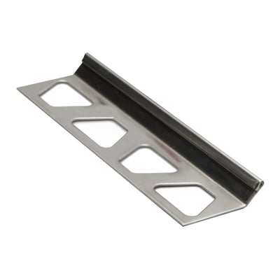 Schlüter FINEC-E – Stainless steel – V2A Slim Angle Edge Tile Trim