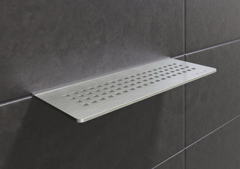 Schluter SHELF-W-S1 Shower Wall Floating Shelf - SQUARE, Coated Aluminium, 300x115mm
