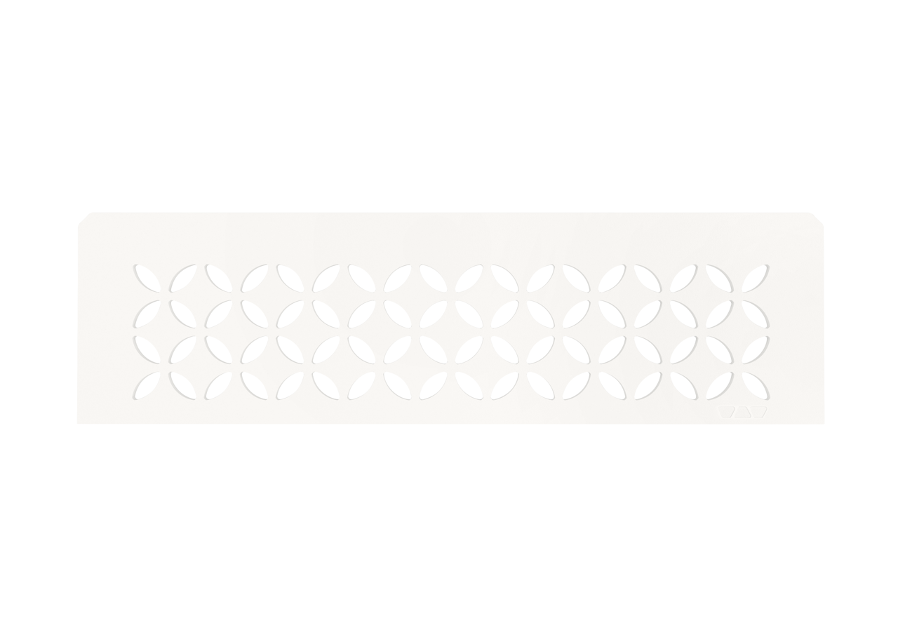 Schluter SHELF-N-S1-EB Shower Niche Shelf - FLORAL, Coated Aluminium, 300x87mm