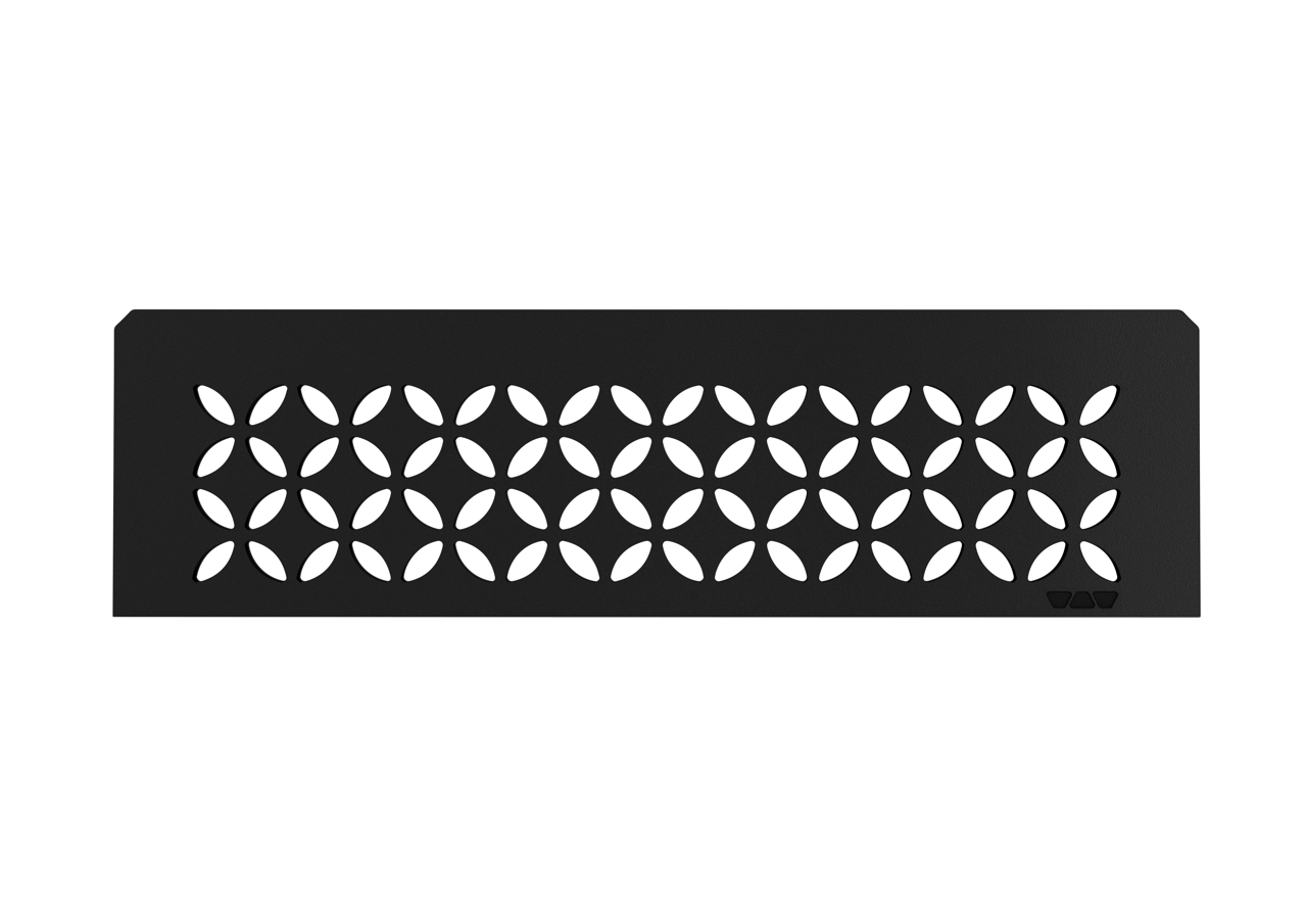 Schluter SHELF-N-S1-EB Shower Niche Shelf - FLORAL, Coated Aluminium, 300x87mm