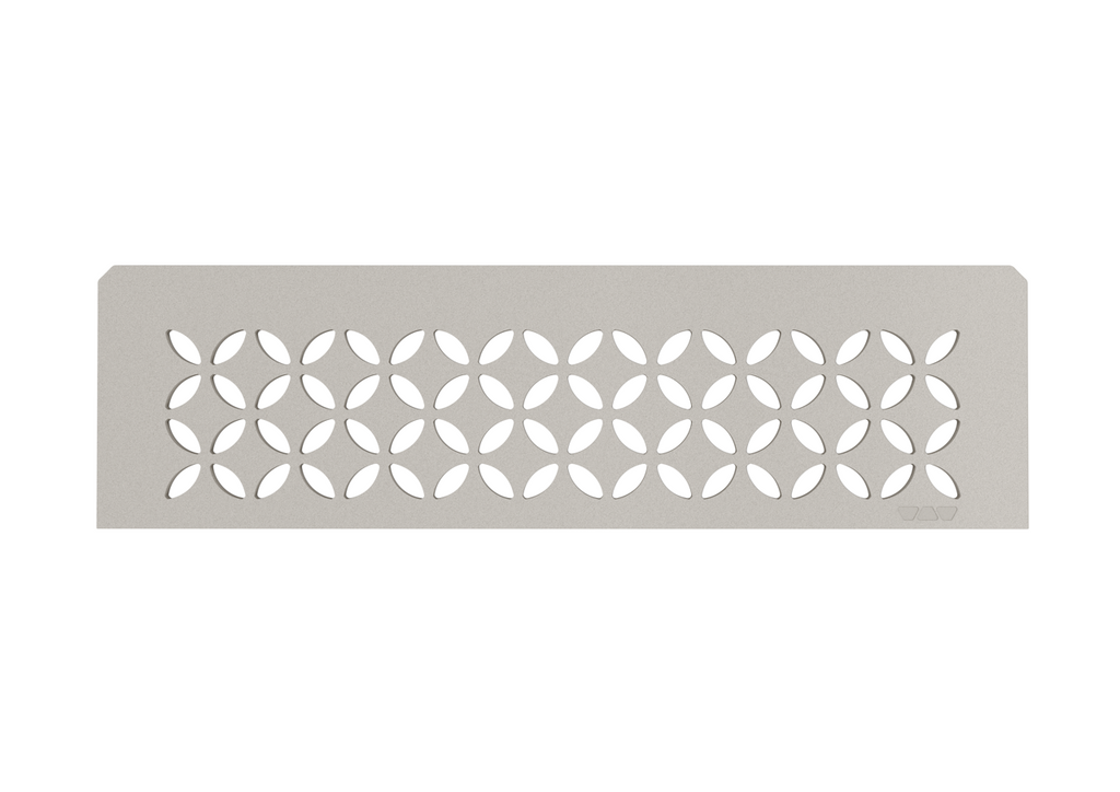 Schluter SHELF-N-S1-EB Shower Niche Shelf - FLORAL, Coated Aluminium, 300x87mm