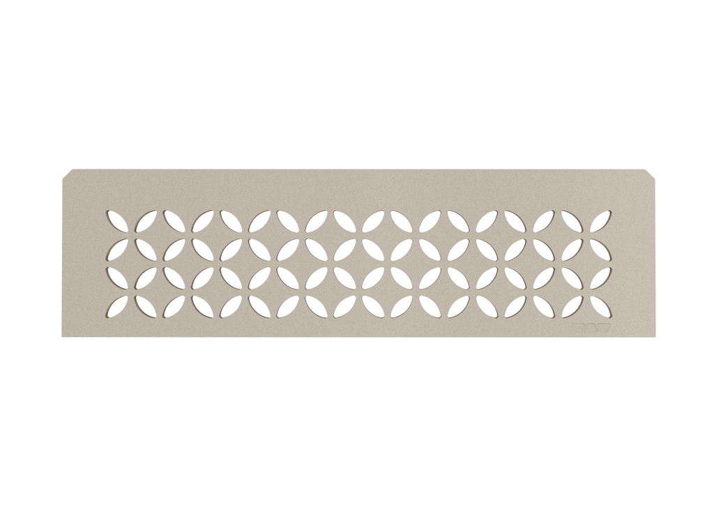 Schluter SHELF-N-S1-EB Shower Niche Shelf - FLORAL, Coated Aluminium, 300x87mm