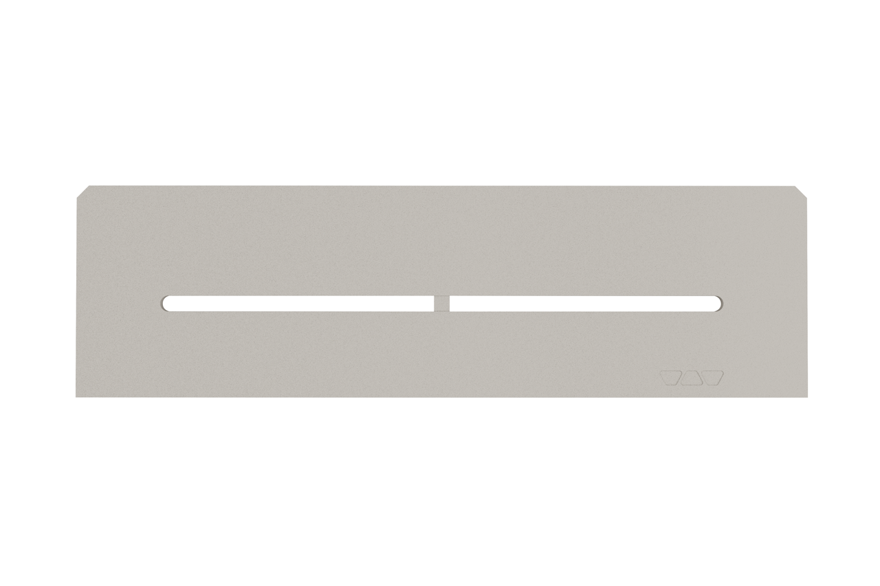Schluter SHELF-N-S1-EB Shower Niche Shelf - PURE, Coated Aluminium, 300x87mm