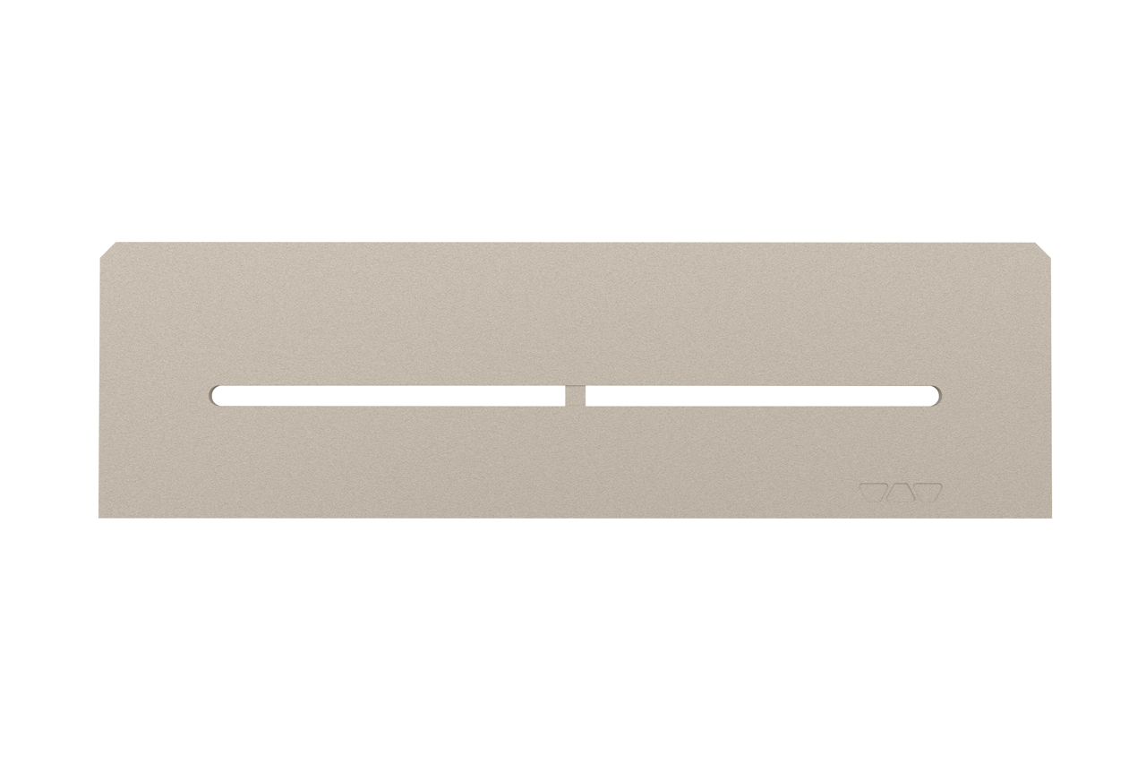 Schluter SHELF-N-S1-EB Shower Niche Shelf - PURE, Coated Aluminium, 300x87mm