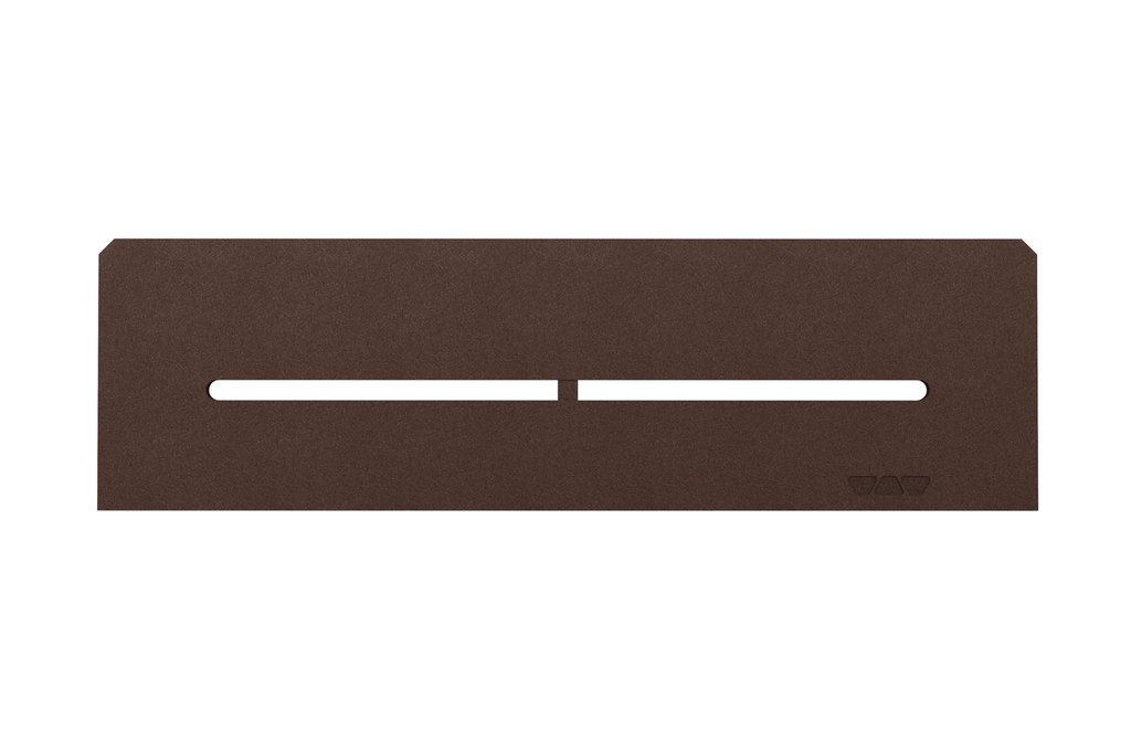 Schluter SHELF-N-S1-EB Shower Niche Shelf - PURE, Coated Aluminium, 300x87mm