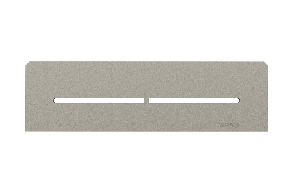 Schluter SHELF-N-S1-EB Shower Niche Shelf - PURE, Coated Aluminium, 300x87mm