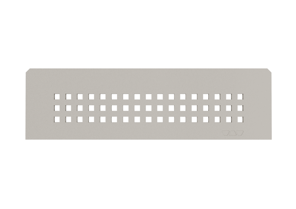 Schluter SHELF-N-S1-EB Shower Niche Shelf - SQUARE Design, Coated Aluminium, 300x87mm