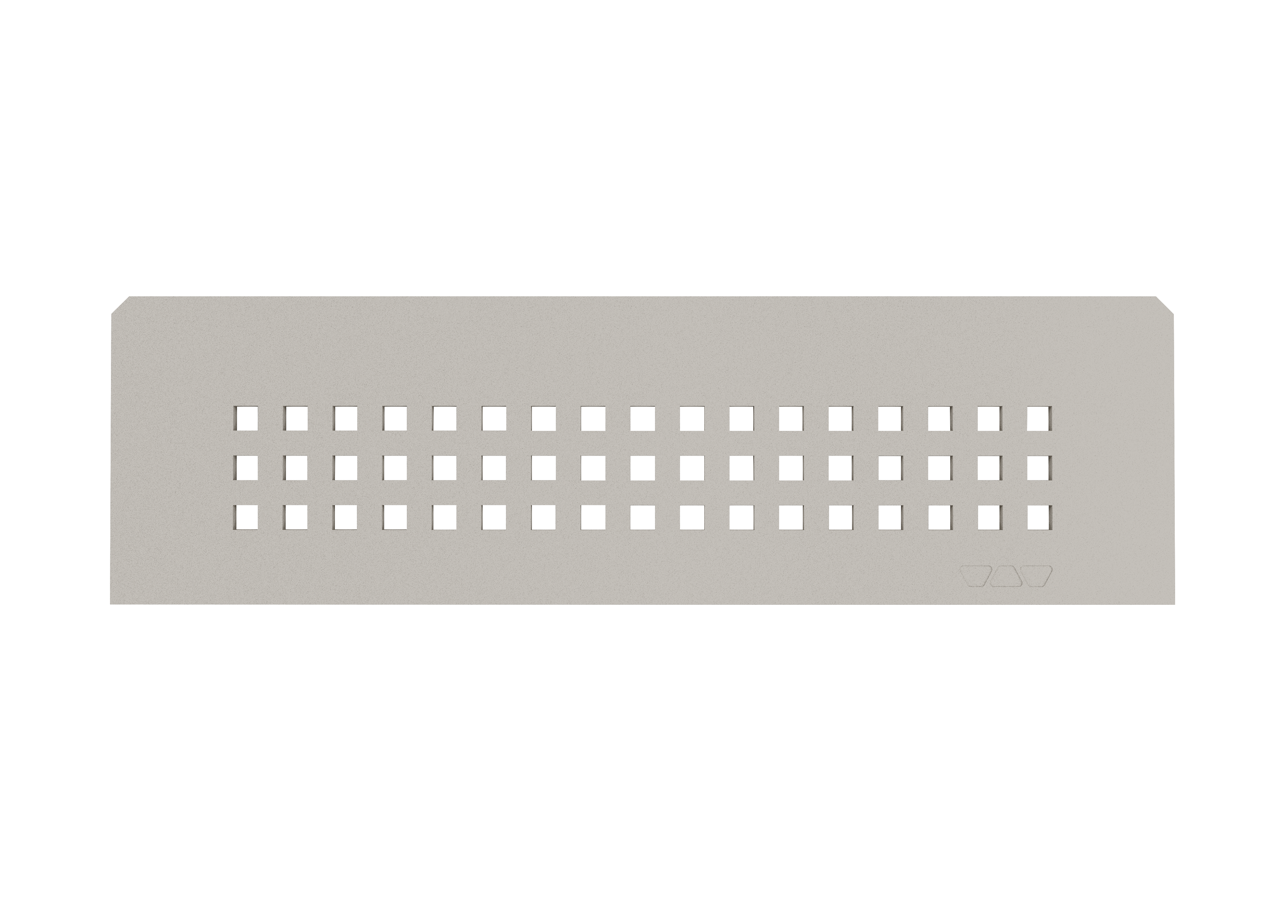 Schluter SHELF-N-S1-EB Shower Niche Shelf - SQUARE Design, Coated Aluminium, 300x87mm