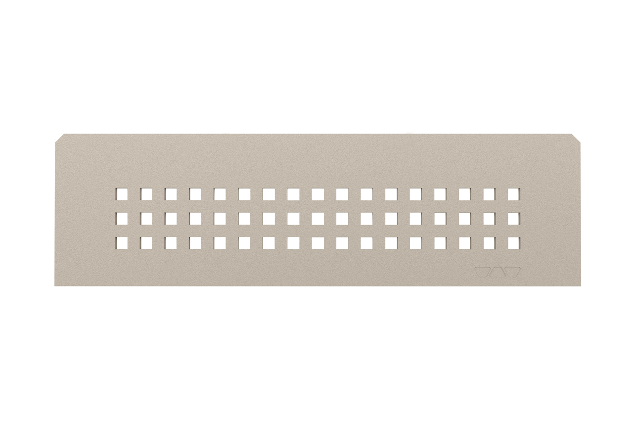 Schluter SHELF-N-S1-EB Shower Niche Shelf - SQUARE Design, Coated Aluminium, 300x87mm