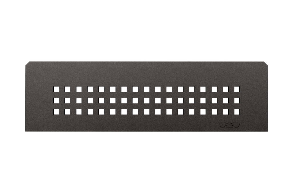 Schluter SHELF-N-S1-EB Shower Niche Shelf - SQUARE Design, Coated Aluminium, 300x87mm