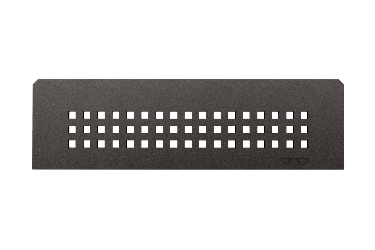 Schluter SHELF-N-S1-EB Shower Niche Shelf - SQUARE Design, Coated Aluminium, 300x87mm