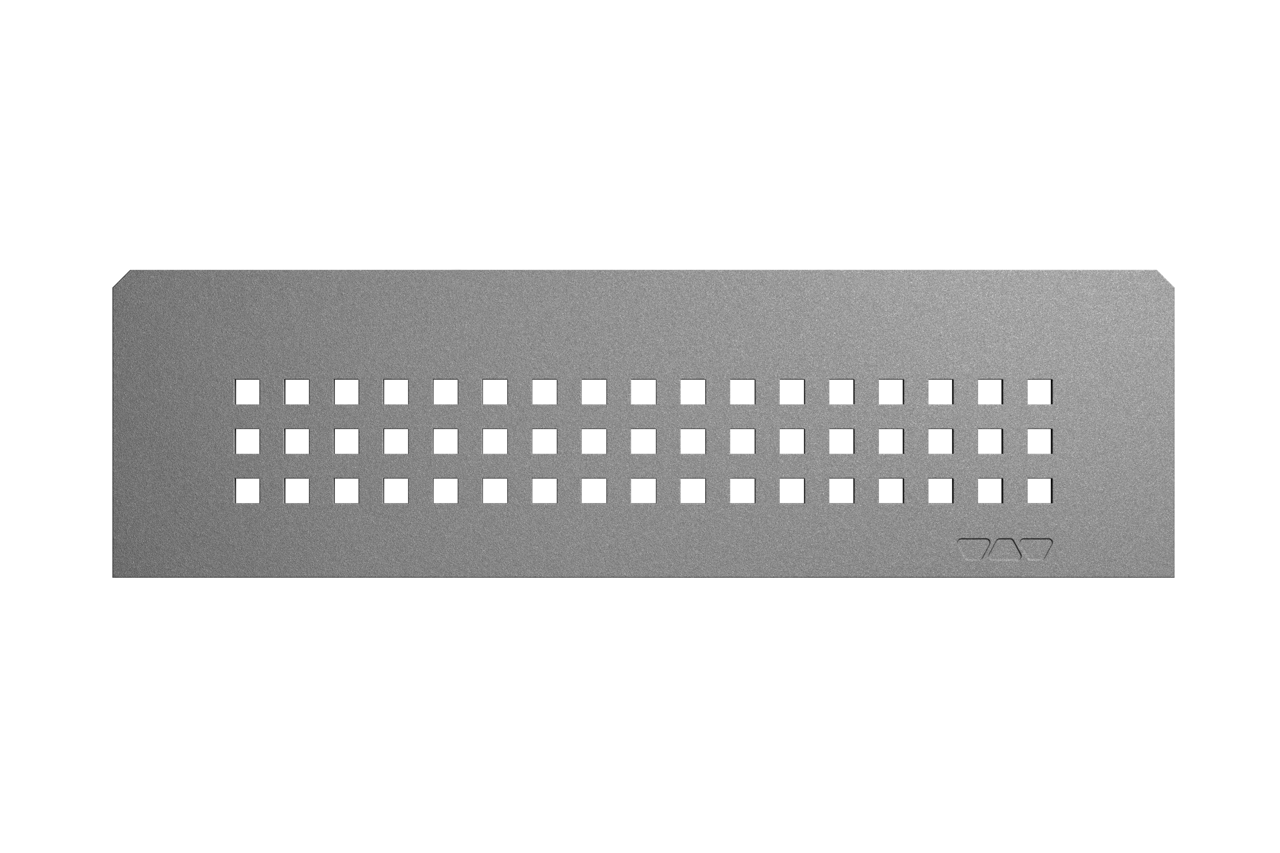 Schluter SHELF-N-S1-EB Shower Niche Shelf - SQUARE Design, Coated Aluminium, 300x87mm