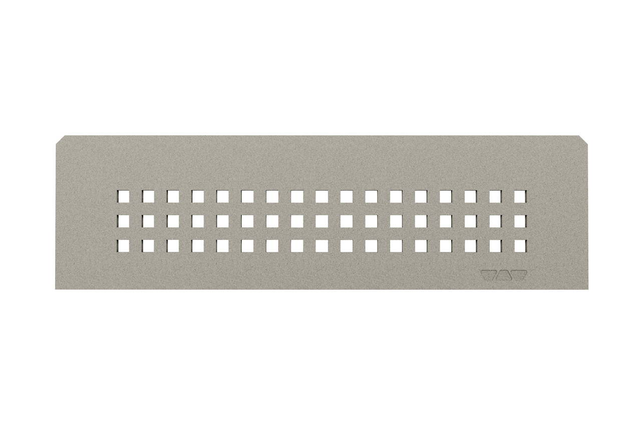 Schluter SHELF-N-S1-EB Shower Niche Shelf - SQUARE Design, Coated Aluminium, 300x87mm