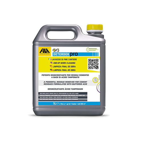 Fila Deterdek Pro, End of Work Cleaning Concentrated Acid Detergent