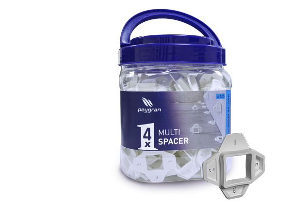 Peygran  1,2,3,5mm Multi Spacer 4x Bag 100 units